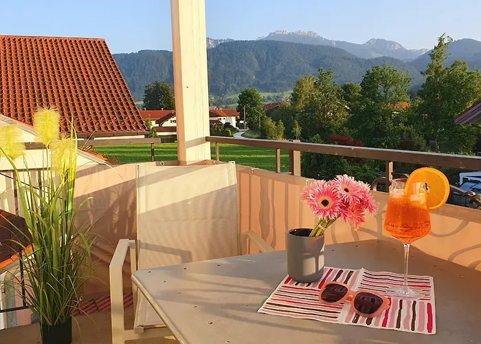 아파트 Schall - Erholung Mit Bergblick Und Chiemseenaehe